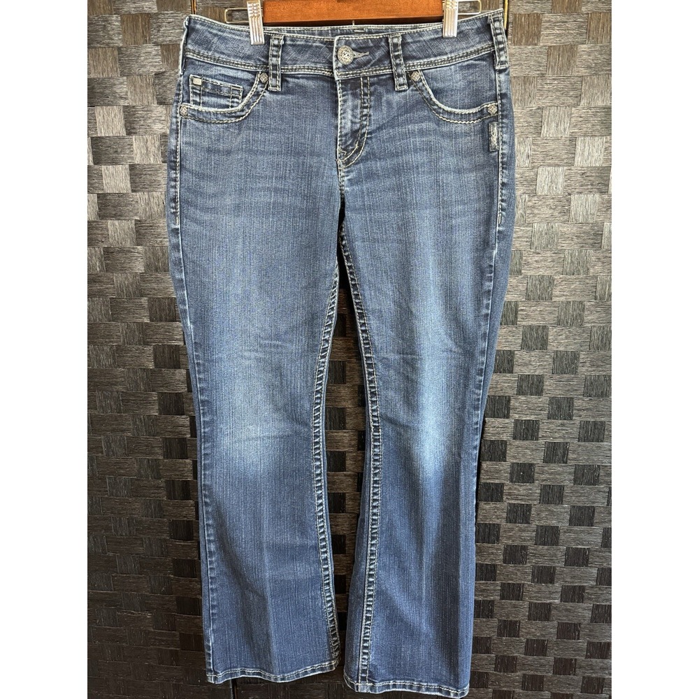 Silver Jeans Suki Surplus Bootcut Jeans Womens Size 30x31 Blue Denim